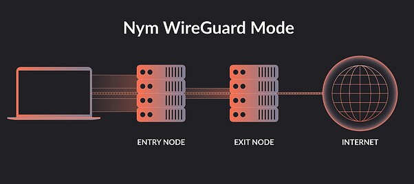 Định tuyến WireGuard của NymVPN